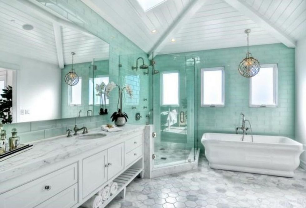 34+ Wondrous Mermaid Shower Tiles Designs Ideas For Bathroom – Page 17 ...