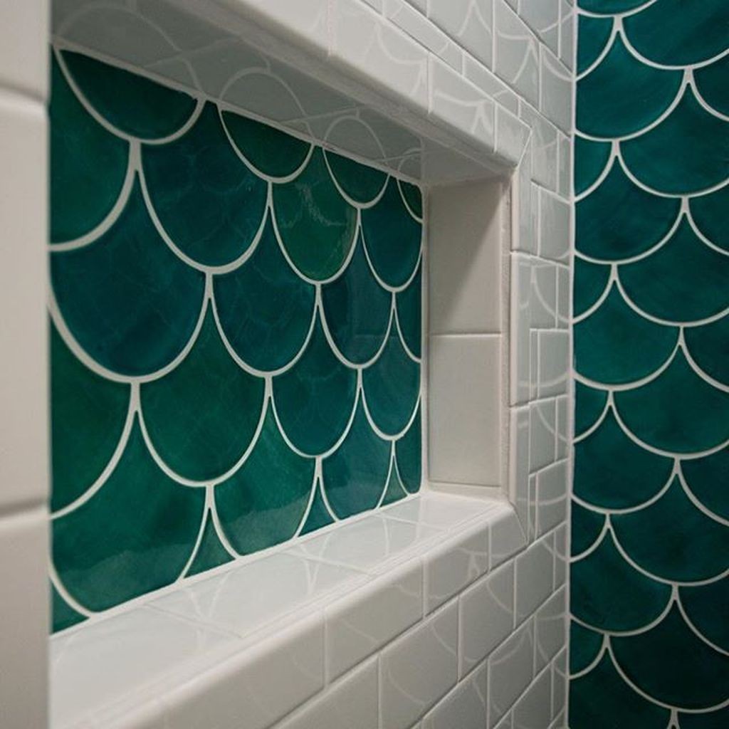 34+ Wondrous Mermaid Shower Tiles Designs Ideas For ...