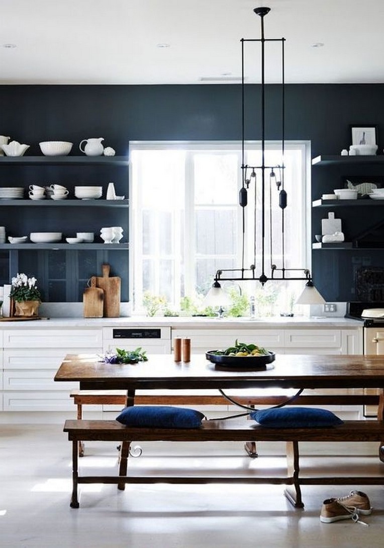 43+ Gorgeous Blue Kitchen Design Ideas