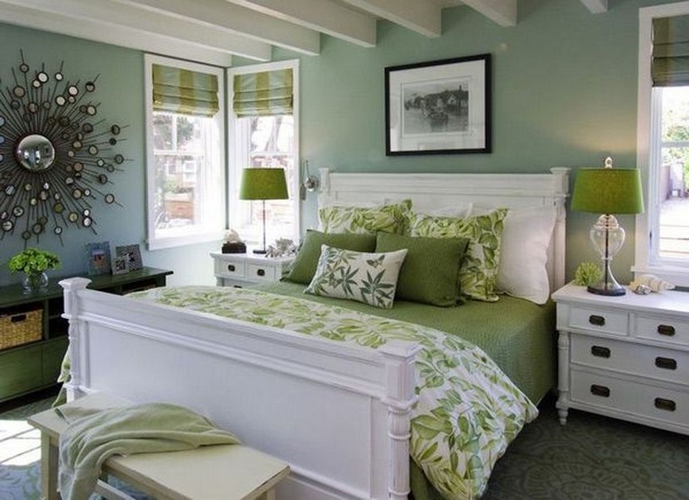 27 Stylish Green Bedroom Design Ideas