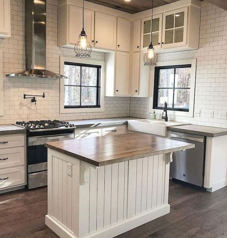 37 Best Farmhouse Kitchen Cabinets Makeover Ideas - Page ...